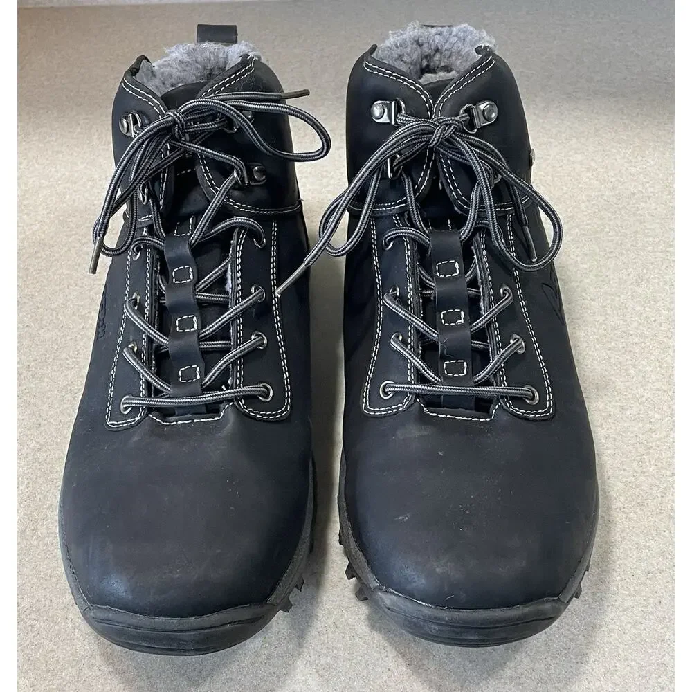 ZDLANG Waterproof Outdoor Hiking Boots Men’s Size 12 Comfortable Lined Shoes